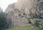 Rock climbing
