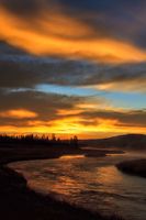 Madison River Sunrise. Photo by Dave Bell.