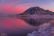 Bear Butte Lake Pastels. Photo by Dave Bell.