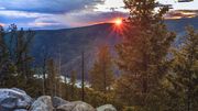 Upper Overlook Sunset. Photo by Dave Bell.