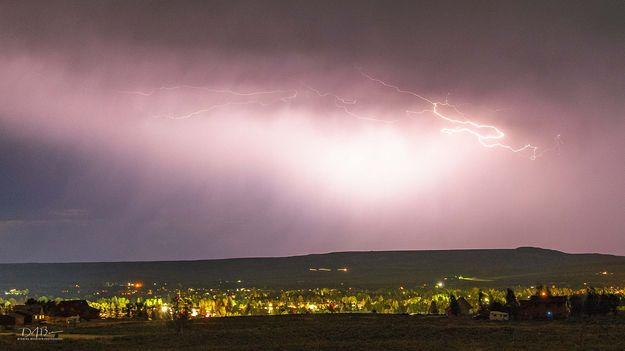 Crazy Lightning--Spider Lightning. Photo by Dave Bell.