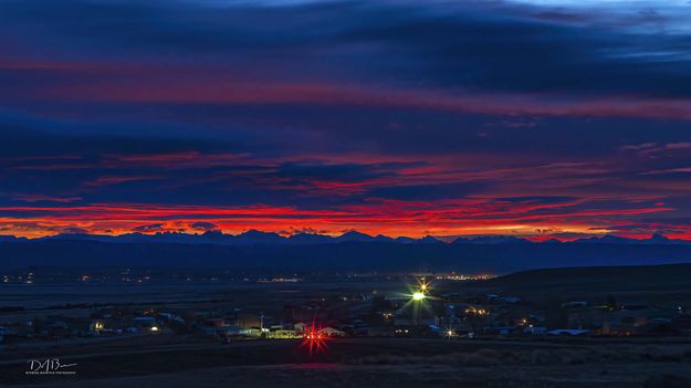 Colorful Eastern Horizon. Photo by Dave Bell.