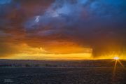 Beautiful May Day Sunset Light. Photo by Dave Bell.