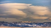 Lenticulars Over The Cirque. Photo by Dave Bell.