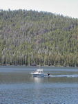 Boating the lake