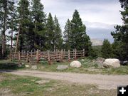 Corrals at Big Sandy trailhead