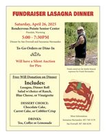 Fundraiser Lasagna Dinner