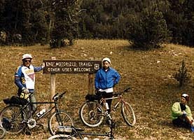 Grab a friend and let's go mountain biking!