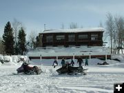 Bringing fish into Lakeside Lodge