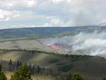 Half Moon fire Sunday afternoon