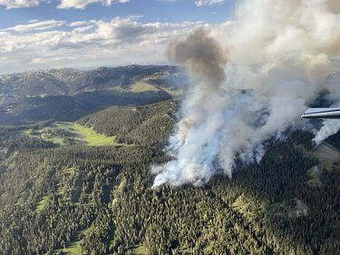 Horse Fire. Photo courtesy BTNF.