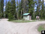 Whiskey Grove Restroom. Photo by Pinedale Online.