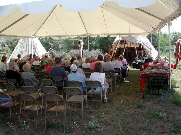 Michael Terry Presentation. Photo by Pinedale Online.