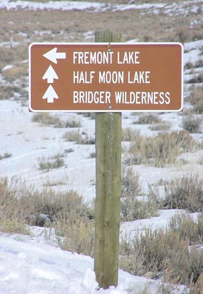 Proximity sign. Photo by Pinedale Online.