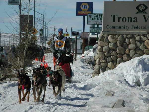 Almost to Finish Line. Photo by Dawn Ballou, Pinedale Online.