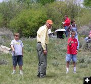 Mike Kaul Casting Class. Photo by Dawn Ballou, Pinedale Online.