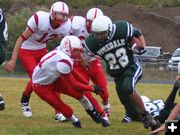 Kickoff Return. Photo by Clint Gilchrist, Pinedale Online.