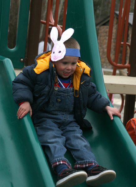 Easter Bunny Hat. Photo by Pam McCulloch.