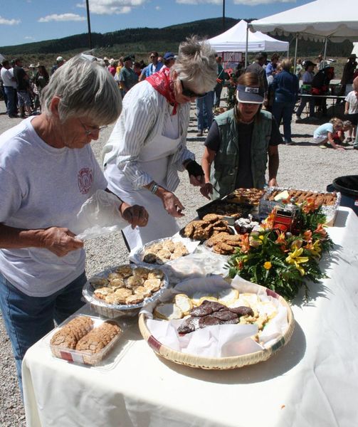 Dessert Table. Photo by Dawn Ballou, Pinedale Online.