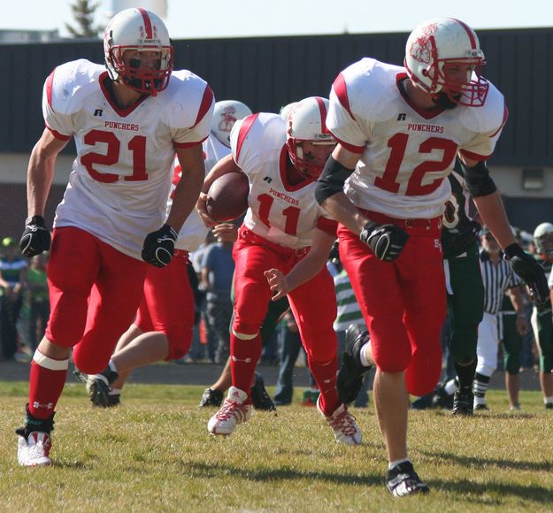 Puncher Rush. Photo by Clint Gilchrist, Pinedale Online.