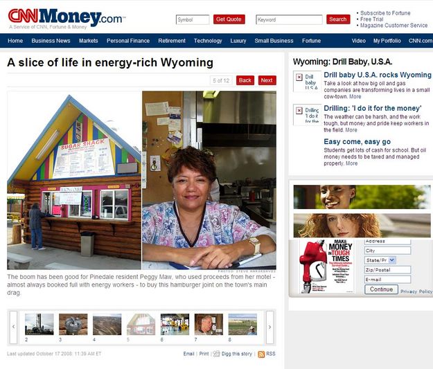 Peggy Maw - Sugar Shack. Photo by http://money.cnn.com.