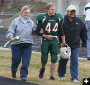 Senior Neal Nelson. Photo by Clint Gilchrist, Pinedale Online.