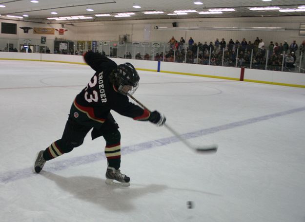 Matt Kroeger. Photo by Pam McCulloch, Pinedale Online.