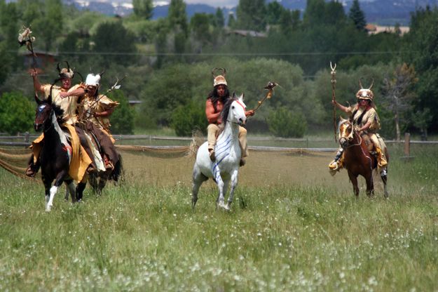 Antelope Soldiers. Photo by Clint Gilchrist, Pinedale Online.