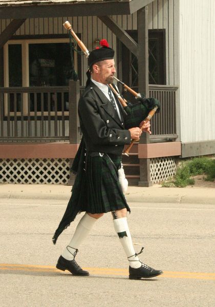 Bag Pipes. Photo by Dawn Ballou, Pinedale Online.