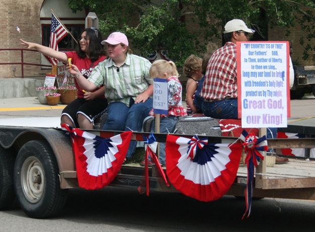 In God We Trust. Photo by Dawn Ballou, Pinedale Online.