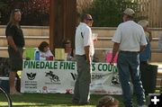 PFAC table. Photo by Dawn Ballou, Pinedale Online.