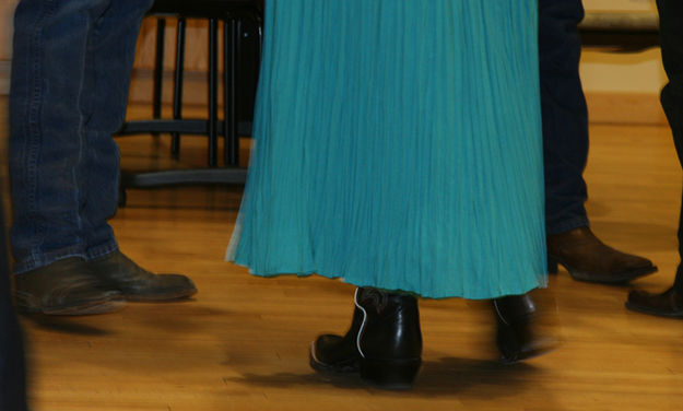 Boot Scootin'. Photo by Pam McCulloch, Pinedale Online.