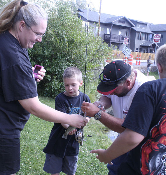 Tanner Toussant. Photo by Pam McCulloch, Pinedale Online.