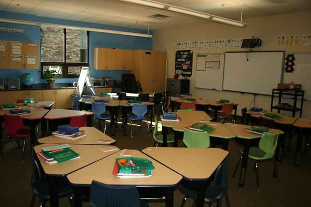 3rd Grade Classroom. Photo by Dawn Ballou, Pinedale Online.