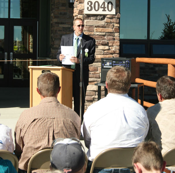 Jay Harnack, Superintendent. Photo by Dawn Ballou, Pinedale Online.