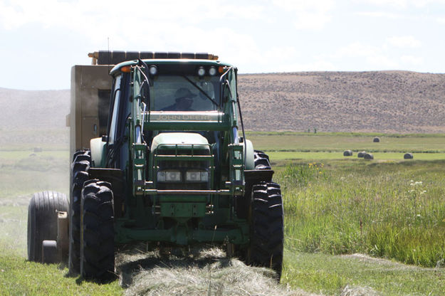 Baling. Photo by Jonita Sommers.