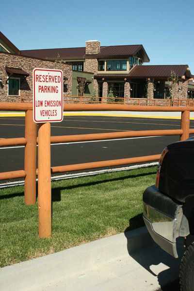 Low emission vehicles only. Photo by Dawn Ballou, Pinedale Online.