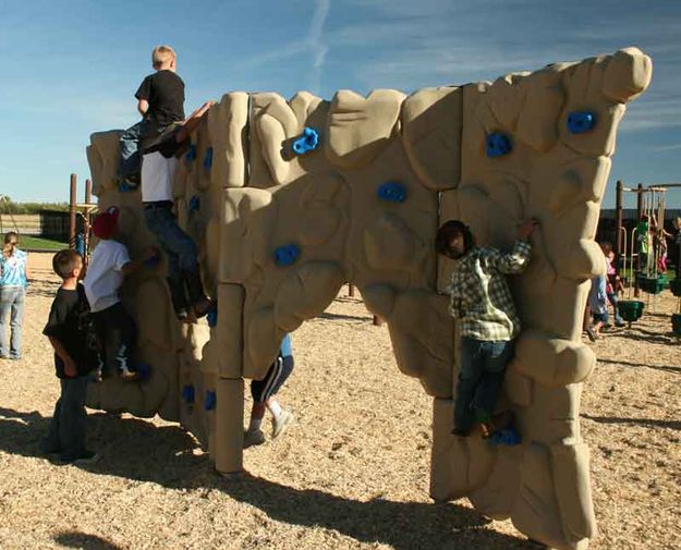 Playground. Photo by Dawn Ballou, Pinedale Online.