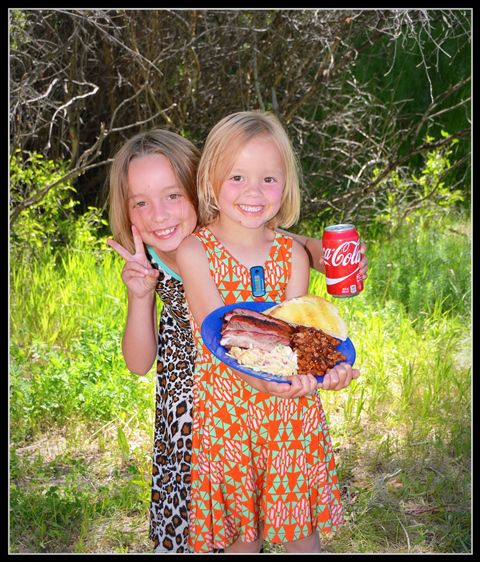 Eli and Lilly Display My Lunch. Photo by Terry Allen.