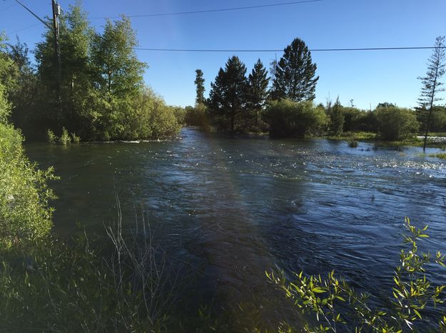 Pine Creek Lake. Photo by Bob Rule, KPIN 101.1 FM Radio.