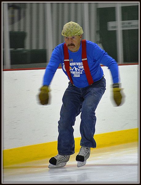 Speed Skating. Photo by Terry Allen.