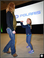 Koral and Devin Dance to Jake. Photo by Terry Allen.