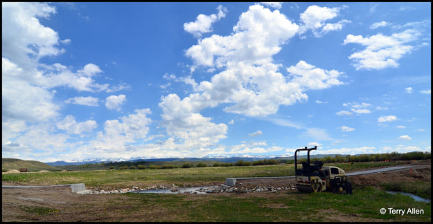 Construction work. Photo by Terry Allen.