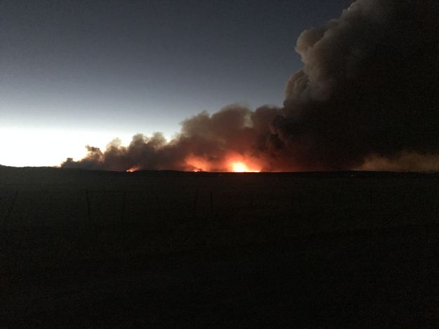 Roosevelt Fire. Photo by Holly Roberts.