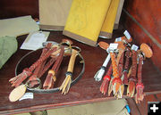 Braided Key Fobs. Photo by Dawn Ballou, Pinedale Online.