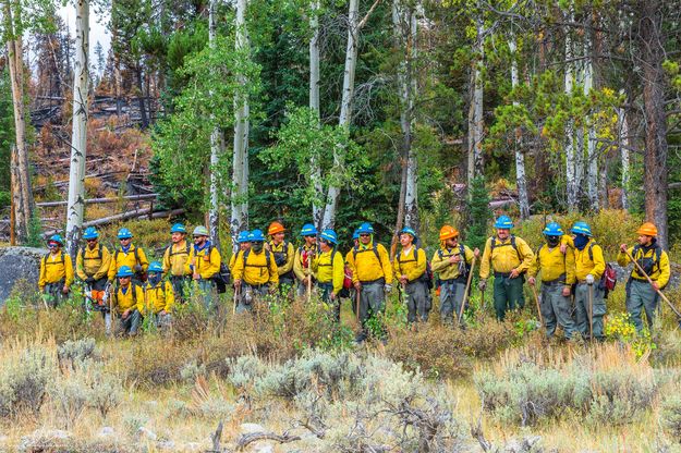 Firefighters. Photo by Dave Bell.