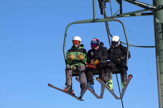 Alpine Skiers. Photo by Jeff Wohl.
