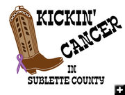 Kickin' Cancer in Sublette County. Photo by Kickin Cancer.