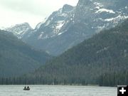 Lake and mountains