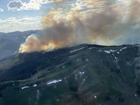 Horse Fire. Photo courtesy BTNF.